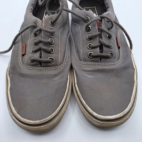 Vans Era 59 Mens 9.5 Gray Brown Shoes Low Top Casual Skateboarding Walking main image 12